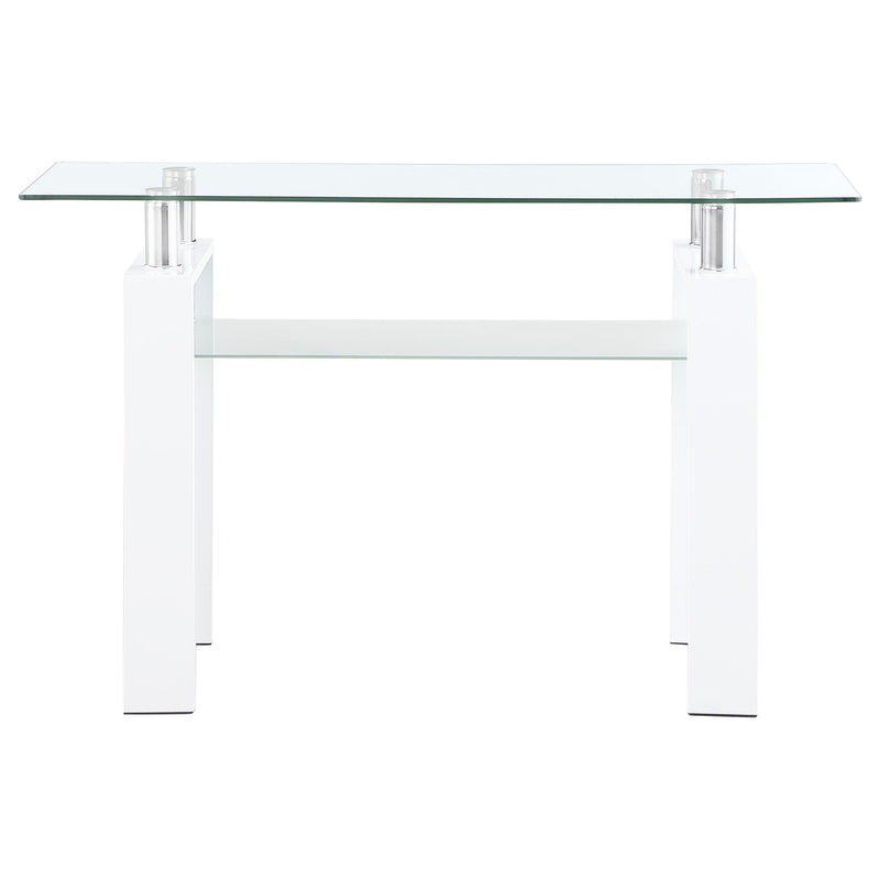 Coaster Furniture Dyer 703439 Sofa Table - White IMAGE 2