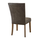  Steve Silver Furniture Debby Polyester Side Chair-Gray IMAGE 3