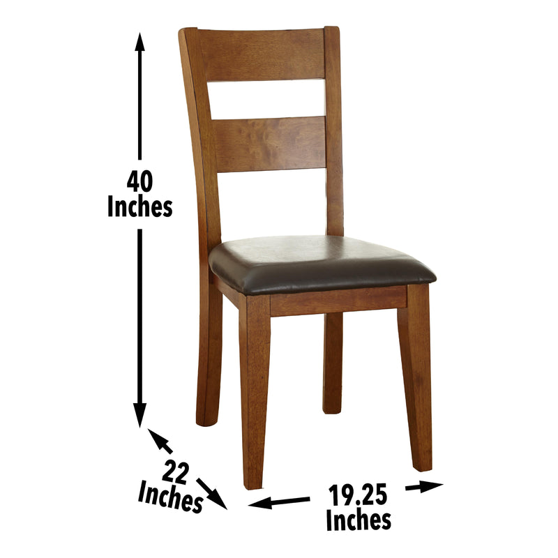 Steve Silver Furniture Mango Side Chair Light Oak IMAGE 8