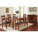  Steve Silver Furniture Mango Table Light Oak 42"x60" IMAGE 3