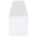 Coaster Furniture Jude 704251 TV Stand - High Gloss White IMAGE 6