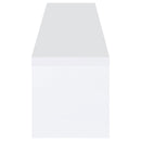 Coaster Furniture Jude 704262 TV Stand - High Gloss White IMAGE 6