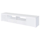 Coaster Furniture Jude 704262 TV Stand - High Gloss White IMAGE 9