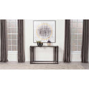 Coaster Furniture Adri 708359 Sofa Table - Black Nickel IMAGE 2