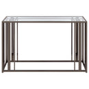 Coaster Furniture Adri 708359 Sofa Table - Black Nickel IMAGE 7