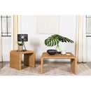 Coaster Furniture Juanita 709817 Square Rattan End Table - Natural IMAGE 2