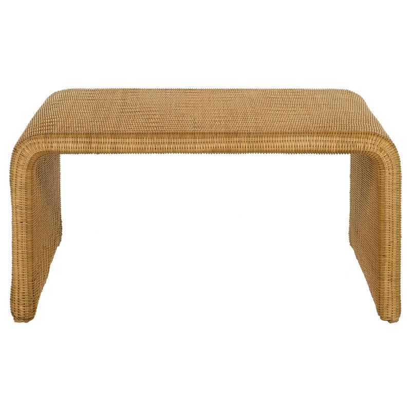 Coaster Furniture Juanita 709818 Square Rattan Coffee Table - Natural IMAGE 3