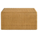 Coaster Furniture Juanita 709818 Square Rattan Coffee Table - Natural IMAGE 4