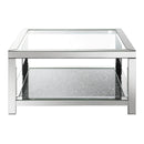 Coaster Furniture Mozzi 736218 Rectangular Coffee Table With Glass Top - Mirror IMAGE 2