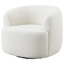 Coaster Furniture Hudson 905726 Upholstered Swivel Chair - Natural IMAGE 3