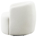 Coaster Furniture Hudson 905726 Upholstered Swivel Chair - Natural IMAGE 4