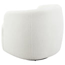 Coaster Furniture Hudson 905726 Upholstered Swivel Chair - Natural IMAGE 5