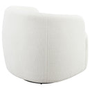 Coaster Furniture Hudson 905726 Upholstered Swivel Chair - Natural IMAGE 6