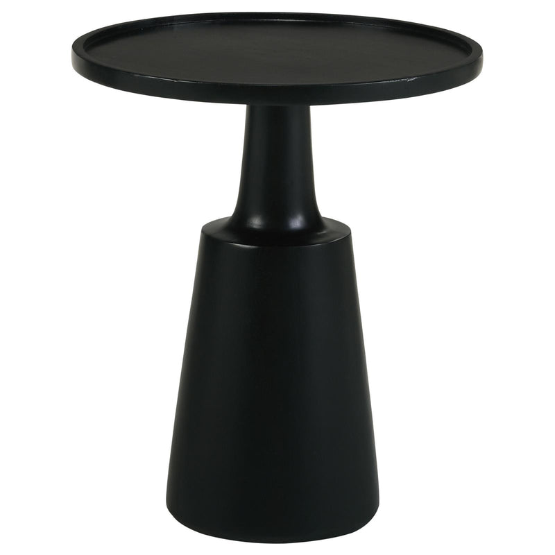 Coaster Furniture Ixia 915109 Round Accent Table - Black Stain IMAGE 1