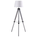 Coaster Furniture Dayton 920212 Adjustable Empire Shade Tripod Floor Lamp - Grey IMAGE 4