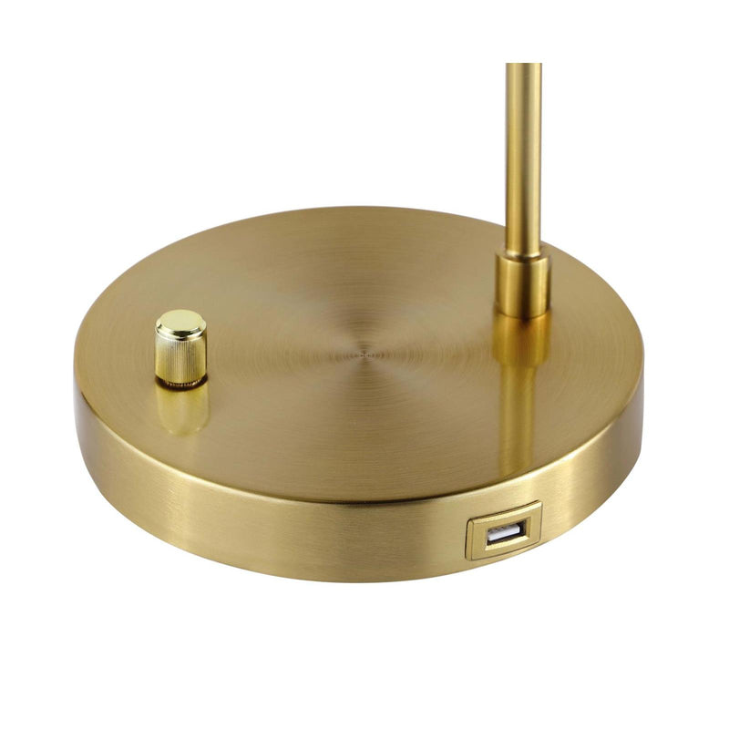 Coaster Furniture Merrick 920216 Round Arched Table Lamp - Gold IMAGE 6