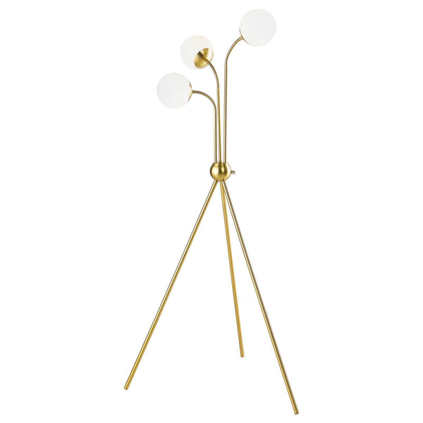 Coaster Furniture Miley 920293 Trio Tree Floor Lamp - Gold IMAGE 1
