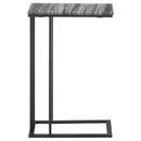 Coaster Furniture Vicente 936034 Accent Table With Marble Top - Grey/Sandy Black IMAGE 10