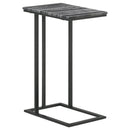 Coaster Furniture Vicente 936034 Accent Table With Marble Top - Grey/Sandy Black IMAGE 1