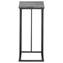 Coaster Furniture Vicente 936034 Accent Table With Marble Top - Grey/Sandy Black IMAGE 4