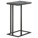 Coaster Furniture Vicente 936034 Accent Table With Marble Top - Grey/Sandy Black IMAGE 8