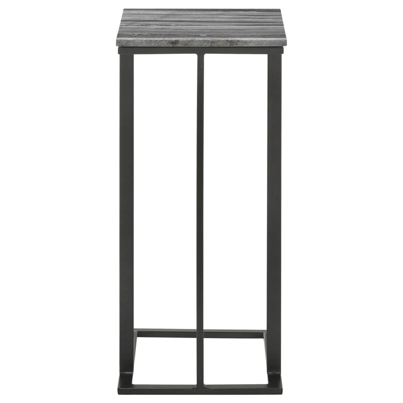 Coaster Furniture Vicente 936034 Accent Table With Marble Top - Grey/Sandy Black IMAGE 9