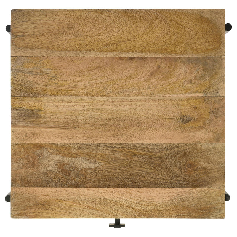 Coaster Furniture Declan 959556 1-Drawer Wood Accent Side Table - Natural Mango IMAGE 10