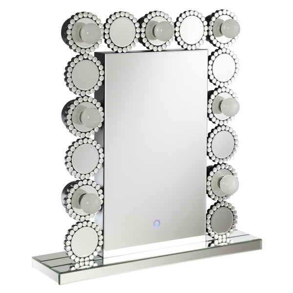 Coaster Furniture Aghes 961624 Rectangular Table Mirror with LED Lighting - Mirror IMAGE 1