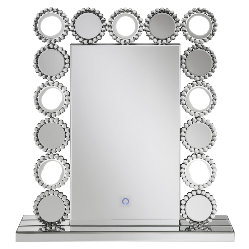 Coaster Furniture Aghes 961624 Rectangular Table Mirror with LED Lighting - Mirror IMAGE 4