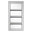 Coaster Furniture Oriel 961631 3-Shelf Rectangle Wall Mirror IMAGE 3