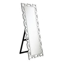 Coaster Furniture Tavin 961634 Geometric Frame Cheval Mirror IMAGE 1