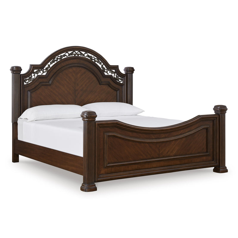 Signature Design by Ashley Lavinton B764B5 Queen Poster Bed IMAGE 1