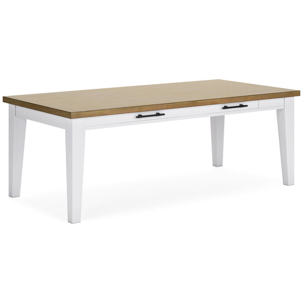 Signature Design by Ashley Ashbryn D844-25 Rectangular Dining Room Table IMAGE 1