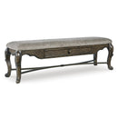 Signature Design by Ashley Maylee D947-00 Upholstered Storage Bench IMAGE 1
