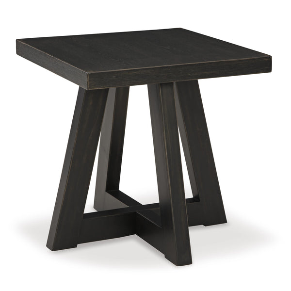  Signature Design by Ashley Galliden T841-2 Square End Table IMAGE 1