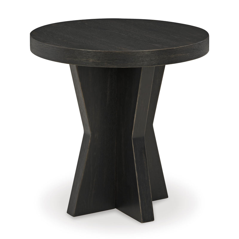  Signature Design by Ashley Galliden T841-6 Round End Table IMAGE 1