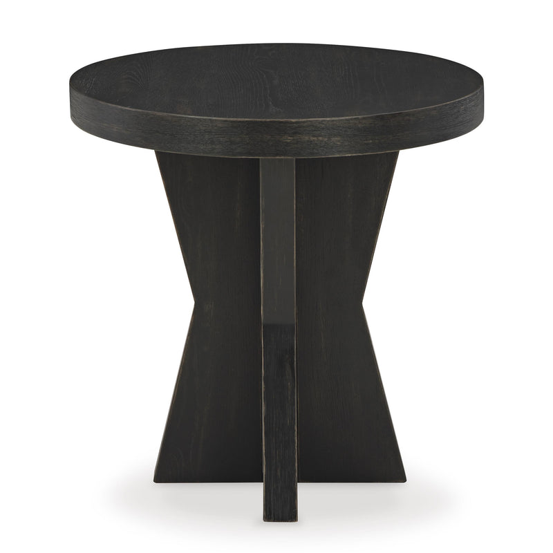  Signature Design by Ashley Galliden T841-6 Round End Table IMAGE 2