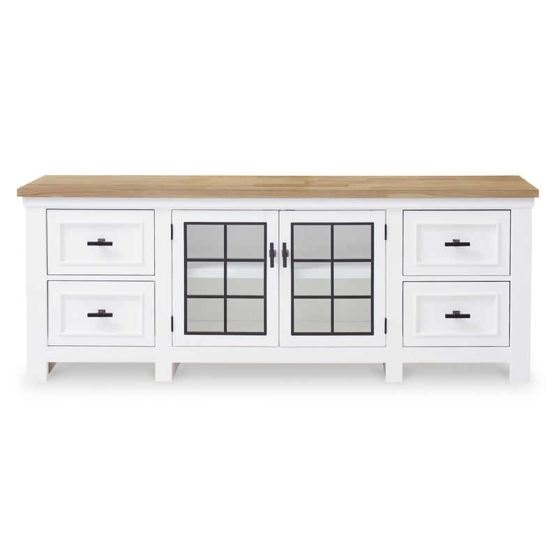 Signature Design by Ashley Ashbryn W844-68 Extra Large TV Stand IMAGE 3