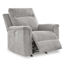 Signature Design by Ashley Barnsana 3320198 Power Rocker Recliner IMAGE 2