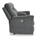 Signature Design by Ashley Barnsana 3320296 Double Reclining Power Loveseat with Console IMAGE 4