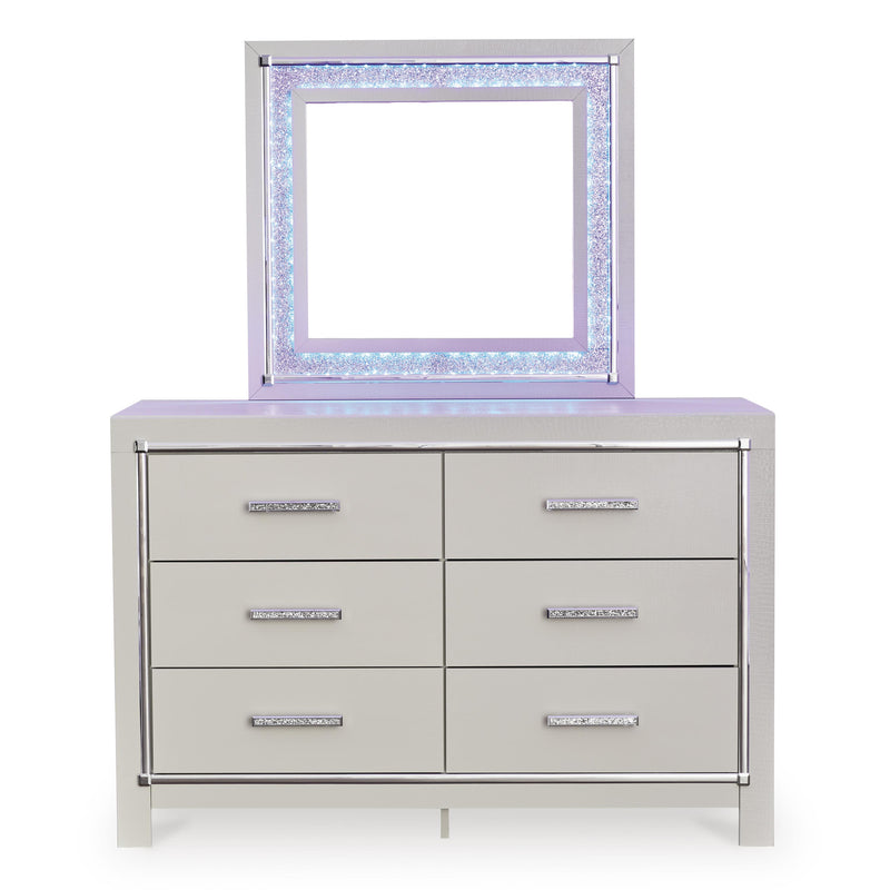 Signature Design by Ashley Zyniden B2114B1 Dresser and Mirror IMAGE 2