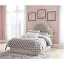  Signature Design by Ashley Realyn B743-87 Full Upholstered Panel Headboard IMAGE 3