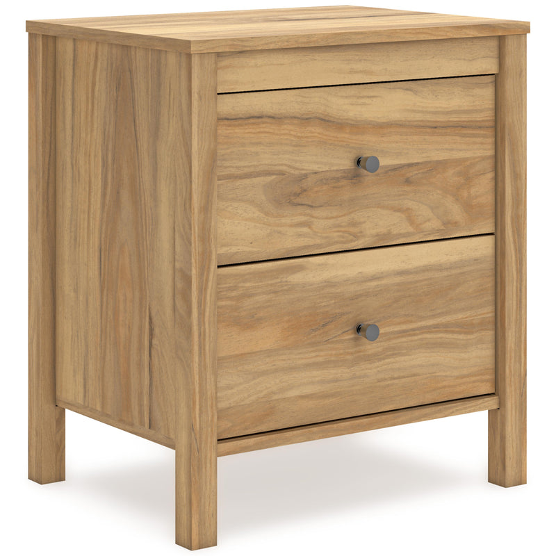 Signature Design by Ashley Bermacy EB1760-292 Two Drawer Night Stand IMAGE 1