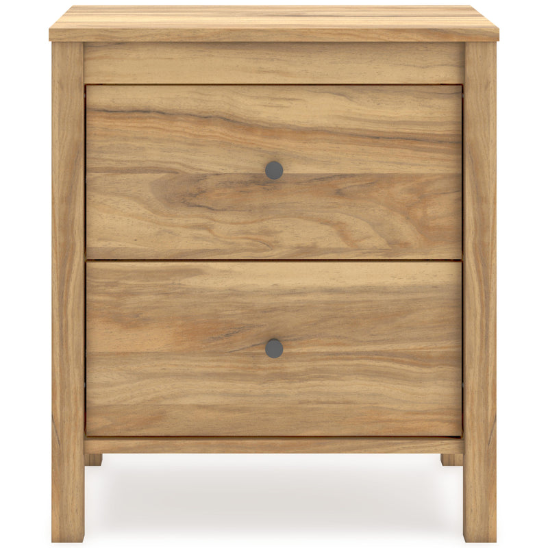 Signature Design by Ashley Bermacy EB1760-292 Two Drawer Night Stand IMAGE 3