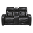 Signature Design by Ashley Boyington U2710618 Power Reclining Loveseat with Console and Adjustable Headrest IMAGE 3