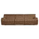Signature Design by Ashley Temmpton U92708S3 3 pc Power Reclining Sectional Sofa IMAGE 1