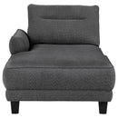 Coaster Furniture Caspian 509540 Sectional - Grey IMAGE 5
