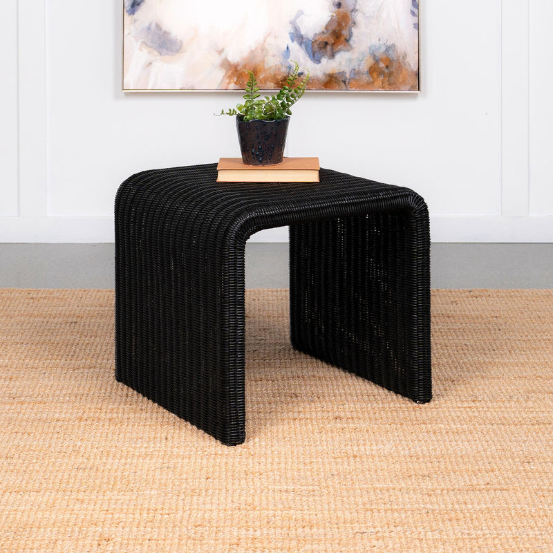 Coaster Furniture Cahya 2 pc Occasional Table Set - Black IMAGE 2