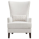 Coaster Furniture Pippin 904066 Upholstered Wingback Accent Chair - Latte IMAGE 3