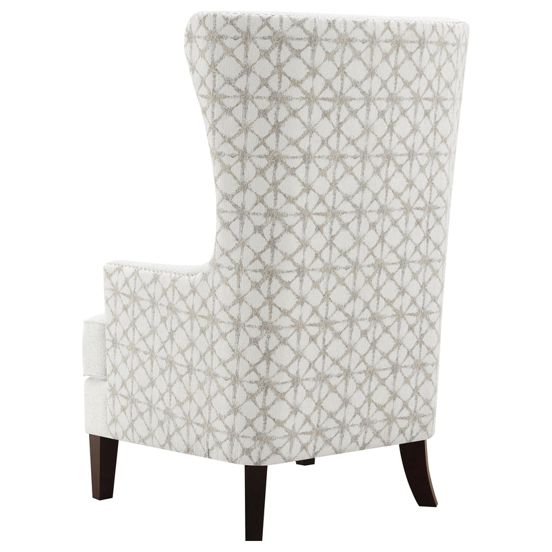 Coaster Furniture Pippin 904066 Upholstered Wingback Accent Chair - Latte IMAGE 6